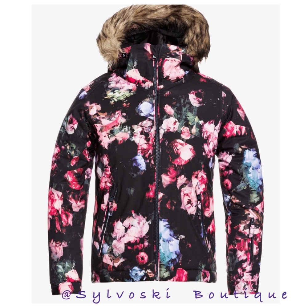 🔥ROXY American Pie Snow Jacket for Girls NWT - Picture 2 of 7
